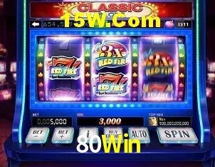 Recursos de Bônus 80Win